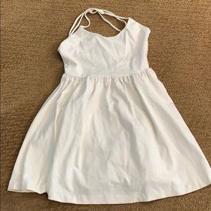 White guess sun dress